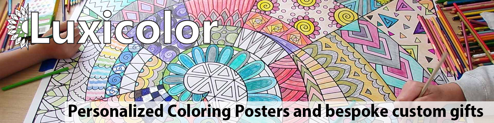 Luxicolor - Personalized Coloring Posters, Coloring Pages, Coloring Books and bespoke custom gifts